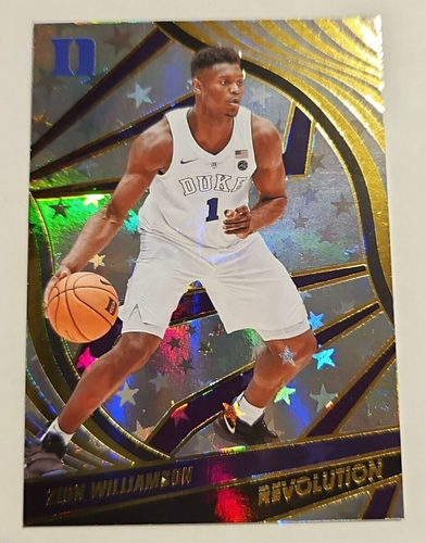 2022 Panini Chronicles Zion Williamson Revolution SP Card #82 Pelicans - Picture 2 of 15