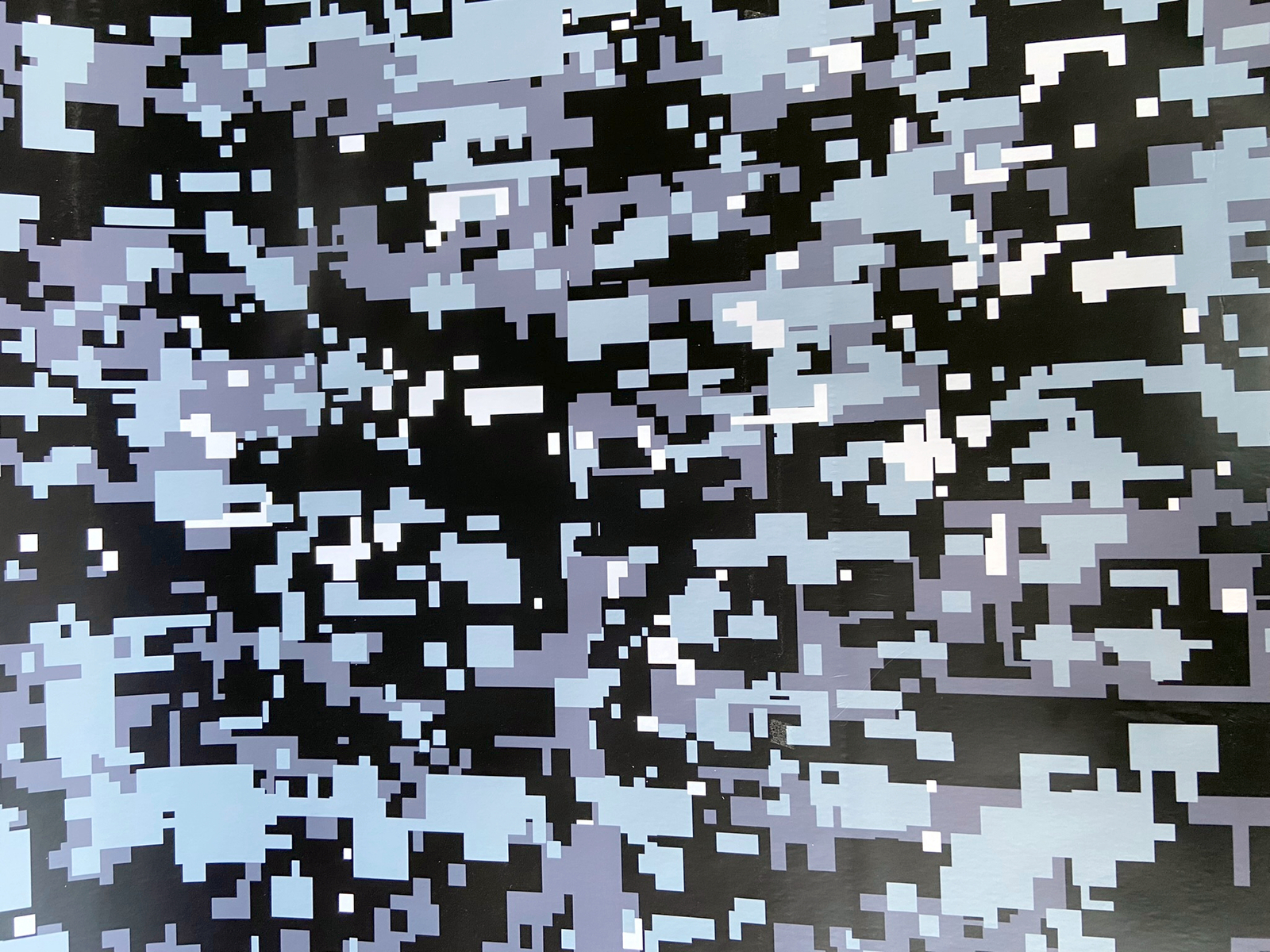 15,07m² Camouflage Digital Autofolie 1m x152cm Luftkanäle Car Wrap 26