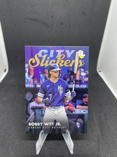 2023 Topps Big League Baseball - City Slicker Insert Bobby Witt Jr #CS-12