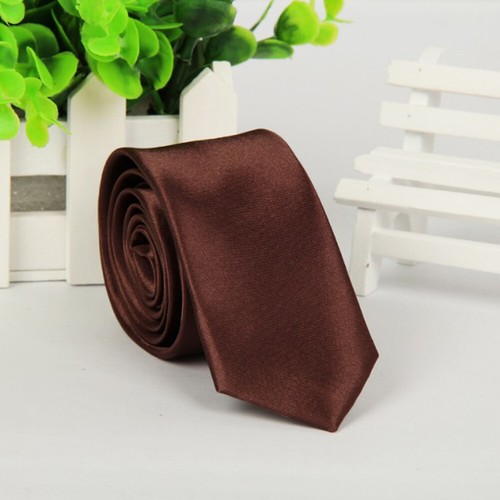Classic Men's Tie Formal Solid Color Wedding Party Daily Neckwear Necktie 5cm√ - Picture 9 of 45