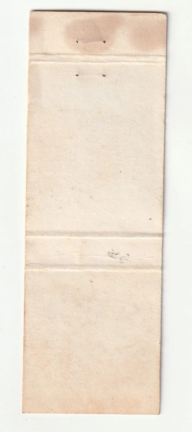  capa matchbook usados oring brothers buffalo new york 