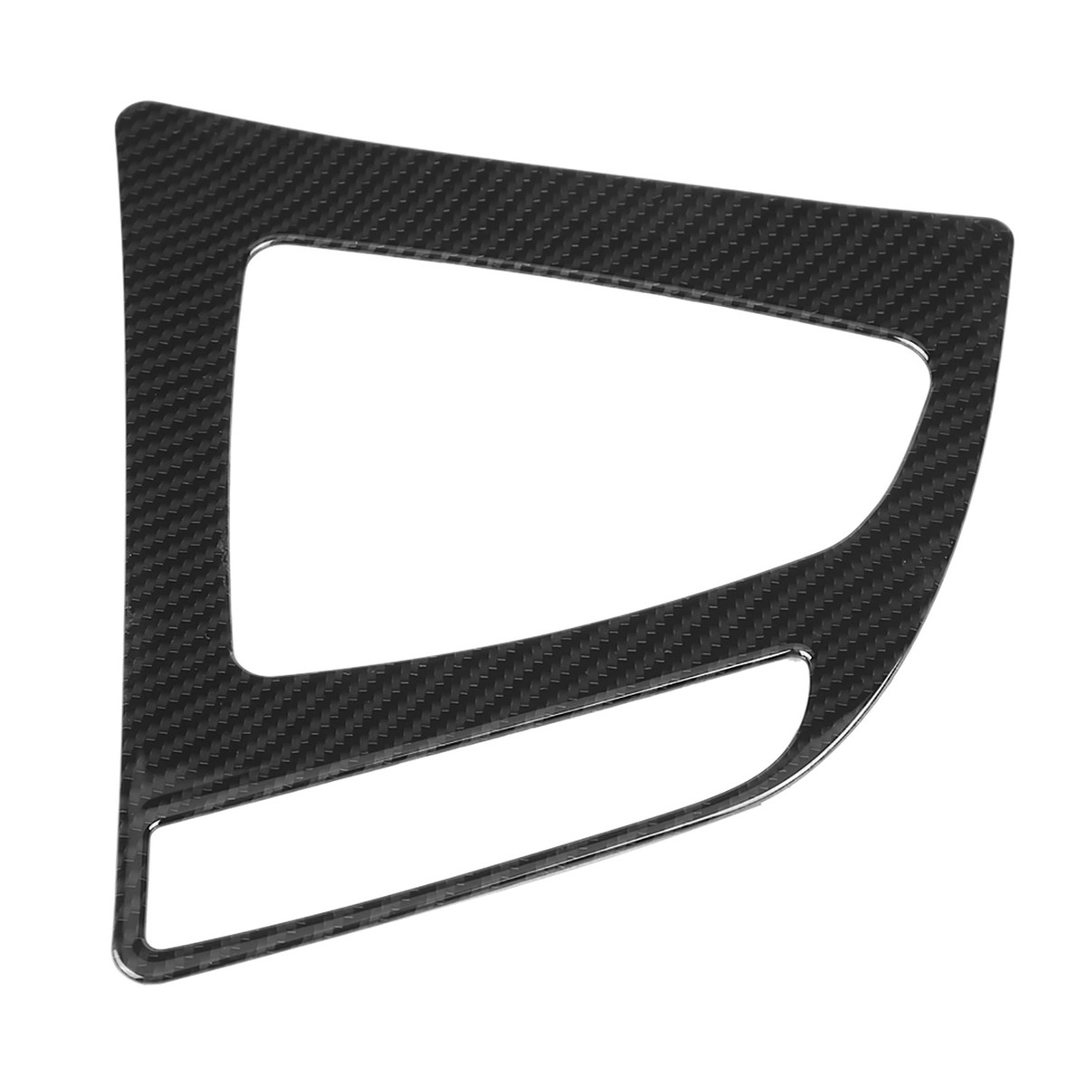 Carbon Fiber Style Gear Shift Panel Cover Trim For BMW 3 Series F30 & GT F34 (2013-2018) - ABS Plastic, Easy Adhesive