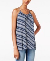 Lucky Brand Keyhole Halter Top Racerback Diagonal Stripe Blue White Xlarge W5 on sale Lucky Brand Keyhole Halter Top Racerback Diagonal Stripe Blue White Xlarge W5 on sale