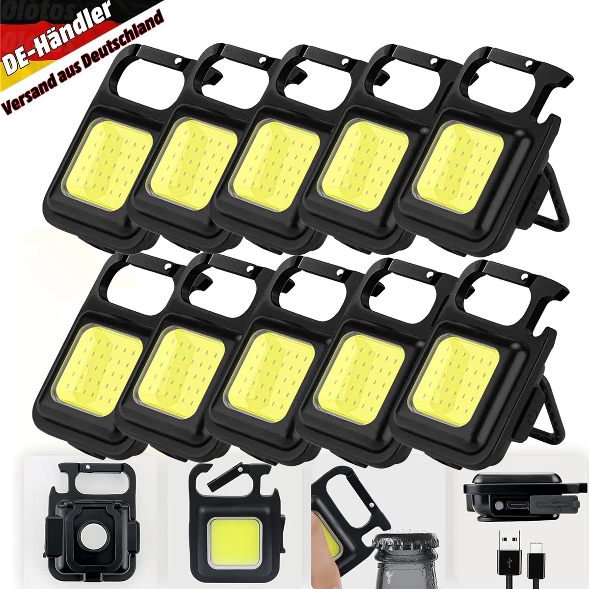 32 LED SMD Arbeitslaterne | Magnetisch | Notfall Camping Lampe | 3x AA Batterien 32 LED SMD Arbeitslaterne | Magnetisch | Notfall Camping Lampe | 3x AA Batterien