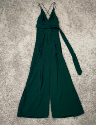 Fashion Backless Slit Stripe Wide Leg Jumpsuit Fashion Backless Slit Stripe Wide Leg Jumpsuit