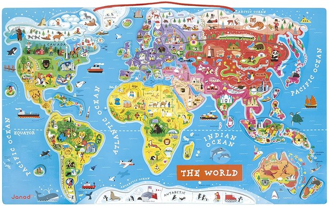 puzzle janod mundo