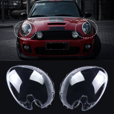 L+R Scheinwerferglas Scheinwerfer Streuscheibe Für BMW Mini R56 Cooper 2009-2013