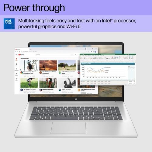 HP 17.3" HD+ Copilot Touch Business Laptop Intel 10-Core 7 150U 64GB RAM 2TB SSD - Picture 4 of 9