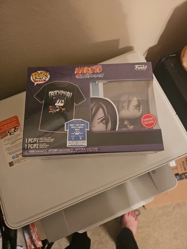 Funko Pop! Naruto Shippuden Orochimaru Large T-Shirt GameStop Exclusive