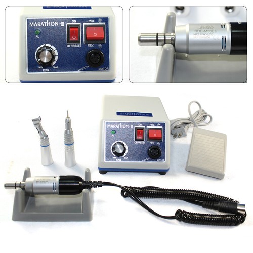 Dental Mikromotor Marathon Poliermaschine 2.35mm Bohrer Bohrer 35K RPM Handstück