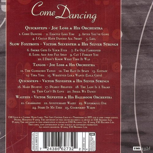 Joe Loss and Victor Silvester - Come Dancing CD, Quicksteps, Slow Foxtrots u.m. - Bild 2 von 2