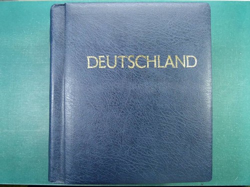 Germany collection, on album, 1996 to 2002, with used stamps.