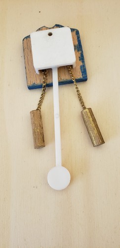 VERO Wanduhr Uhr für die Bauernstube 60er Jahre Puppenstube Puppenhaus - Bild 3 von 3