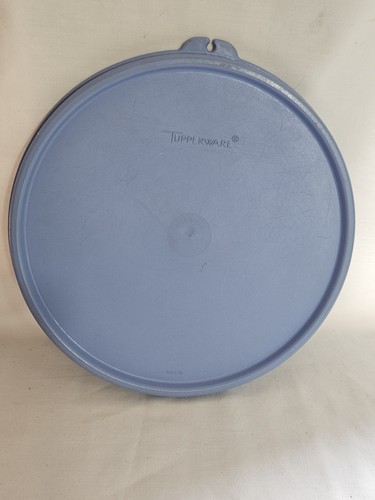 2 Tupperware Round 7.5" Replacement Lid Seals #1702-12 Blue & 1702 Green