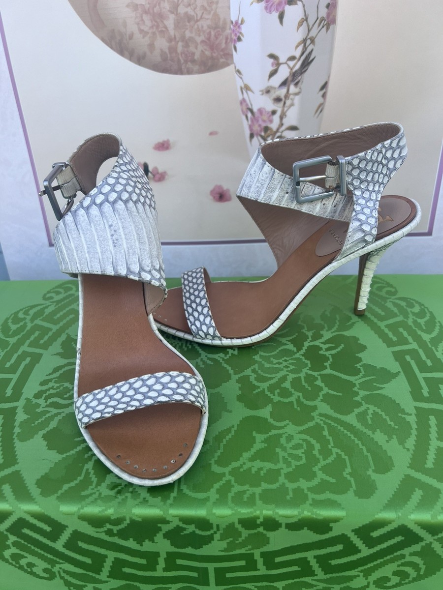 NEW Vero Cuoio Womens Shoes SNAKE SKIN Leather Print STRAPPY