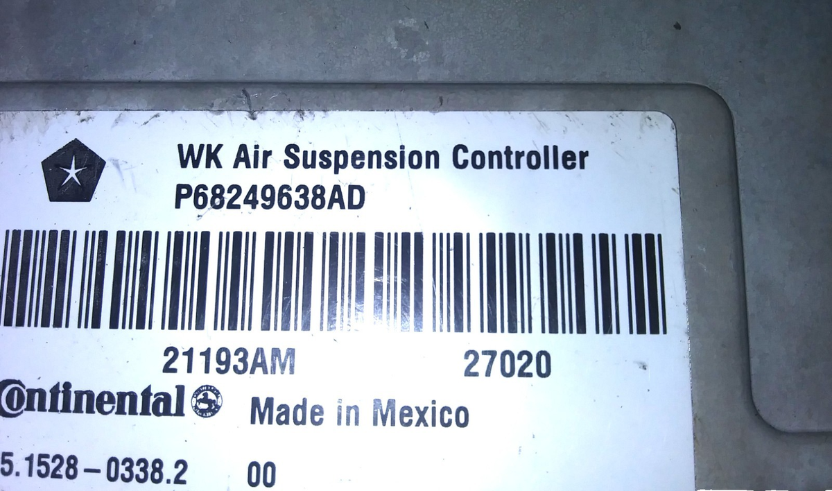 P68249638AD Air Suspension Control Module 2019-2022 Jeep Grand