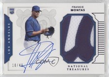 2016 Panini National Treasures Purple 10/49 Frankie Montas #167 Auto 03hd