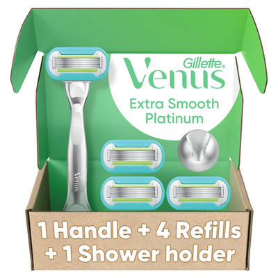 Gillette Venus Extra Smooth Razor For Women Includes 1 Reusable Razor Handle 4