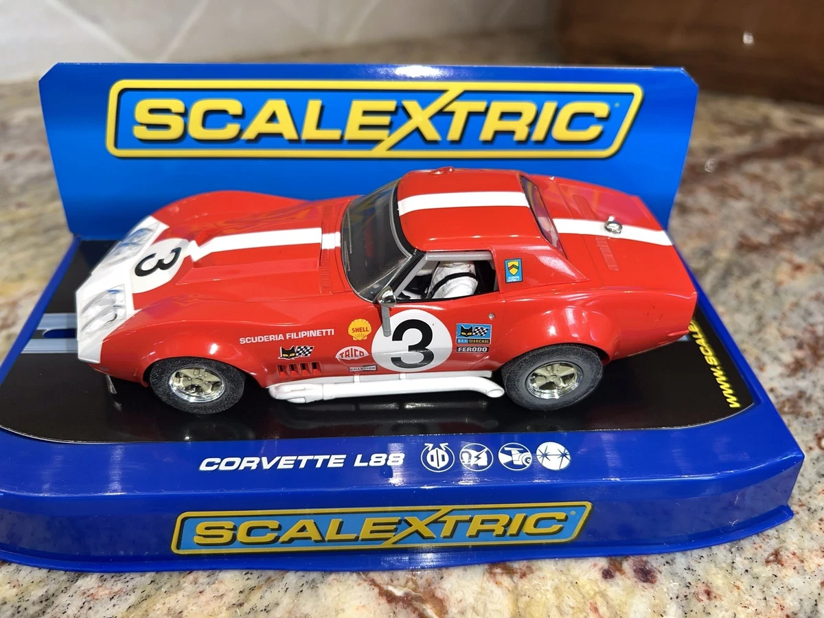 Scalextric Europa Vee Blanche Slot Car 1:32 Réf. C5 SCX Angleterre
