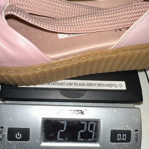 New PUMA Fenty by Rihanna Leather Bow Creeper Lace-Up Sandals Women’s 7 Platform - Picture 9 of 9