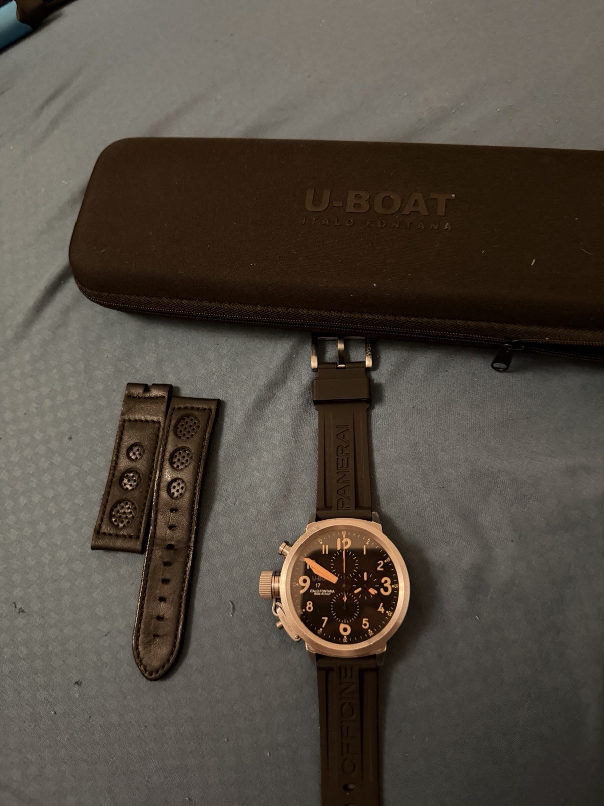 Authentic U-Boat Flightdeck 50mm Chronograph ETA … - image 2