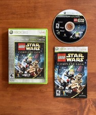 LEGO STAR WARS: The Complete Saga (Xbox 360) VGC CIB Complete &Tested Ships Fast
