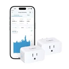 Pack of 2 TP-Link Tapo P110M Smart Plug Mini, Matter Compatible, Compatible w