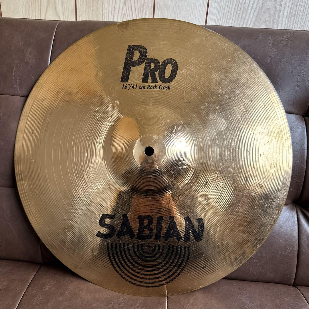SABIAN PRO クラッシュシンバル16 Sabian Pro 16 Rock Crash Cymbal | eBay