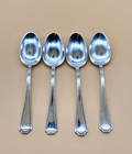 Vintage Set Of 4 Gorham/Durgin/Fairfax Sterling Silver 5-5/8" Teaspoons No Mono