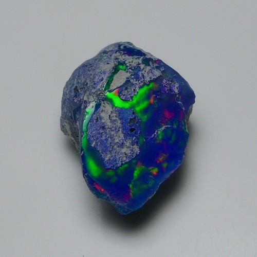 Smooth Blue Opal Rough 20.20 Cts Natural Ethiopian Welo Opal Raw, Jewelry Grade - Picture 5 of 16