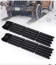 BUNKER INDUST Tire Traction Mats Foldable, Portable Recovery Track Boards for 