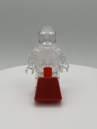 Lego Impresora Alineación Rojo Minifigura Torso Tinta Prueba Error de Impresión Prototipo Raro - Imagen 1 de 6
