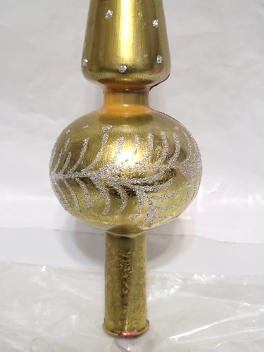 Vintage Bradford, made in Italy, topper albero oro infrangibile in SCATOLA - Foto 8 di 9