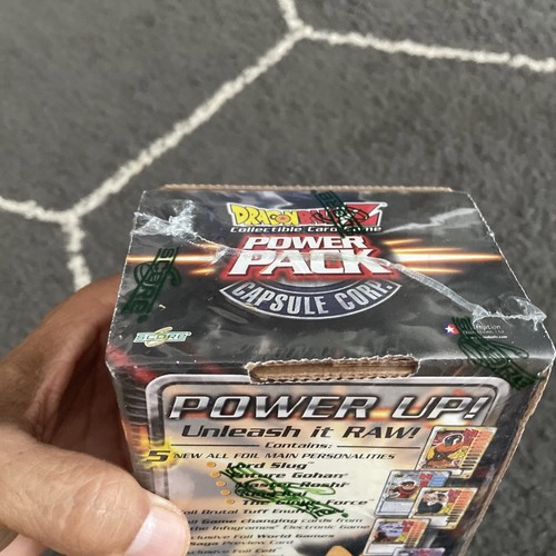 DragonBall Z Capsule Power Pack 2002 Factory Sealed Score Cards NOS - Picture 7 of 11
