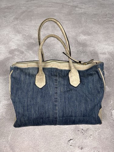 Bolso de Colección Estilo LGB Denim Patchwark Hecho a Mano Avant Garde Japón Bolso - Imagen 11 de 18
