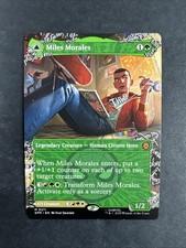 Miles Morales (0211) (Borderless) Marvel's Spider-Man Regular Magic MTG MINT