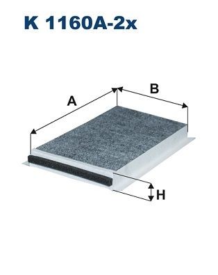 Filtron Filter, Innenraumluft K 1160A-2X FüR Alpina BMW-image