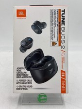 New JBL Tune Buds 2 Adaptive Noise Cancelling In-Ear Headphones Black
