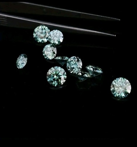10.00Ct- DIAMANT Synethetisch LABSTONE.Grün-FL-14.0mm-Brillant Zertifikat - Bild 2 von 4