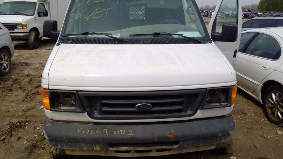 Espelho retrovisor lateral motorista manual pedestal compatível com 03-09 Ford E150 Van 4120105 - Imagem 2 de 4