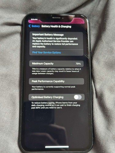 iPhone XR - 64GB, Black, Unlocked, Screen Issue