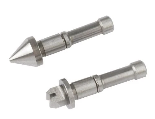 Mitutoyo 126-802  Anvil/Spindle Screw Thread Micrometer Tip Set  60 Deg. Threads