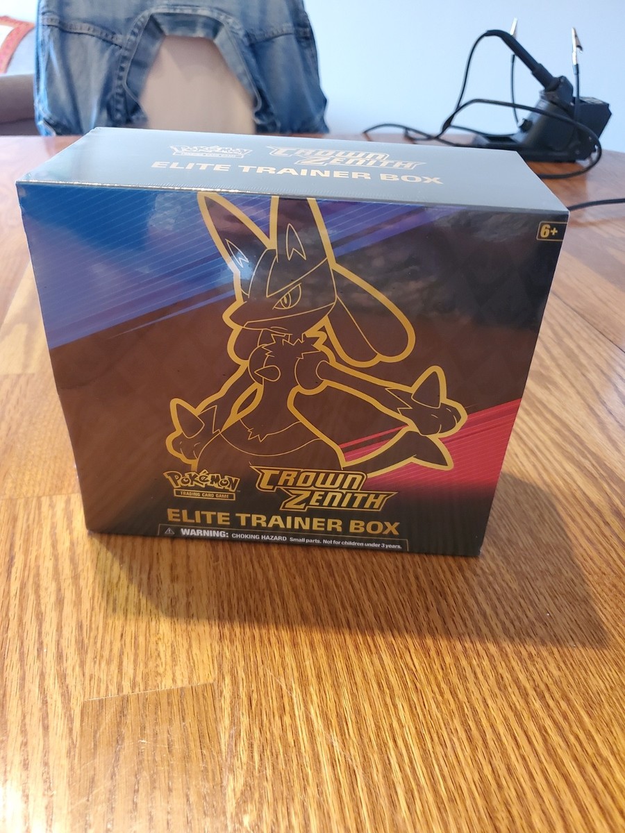 I*e様 北米限定BOX レア　CROWN ZENITHシュリンク付　エリートト Amazon.com: Pokemon TCG: Crown Zenith Elite Trainer Box