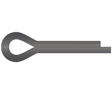 Cotter Pin 5/32 x 2 Carbon Steel (200 Pieces)