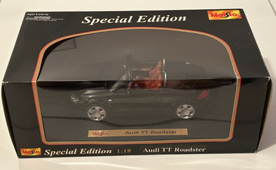 ミニカー Audi TT Roadster 1/18 Maisto 2001 Audi TT Roadster BLACK Special Edition 1:18 Scale | eBay