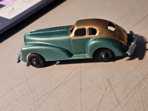 MANOIL 5 ZOLL 2 TONE GRÜN UND GOLD 2-TÜRER COUPE #707 MADE IN USA