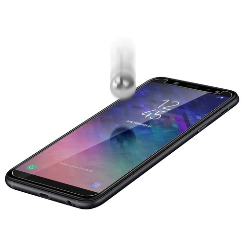 Film pour Samsung Galaxy A6 Protection Verre Trempé Dureté 9H Anti-explosion - Photo 6 sur 6