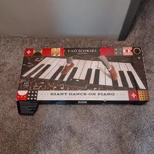 FAO Schwarz Giant 69" Dance-On Piano Mat Classic Big Movie Works Great