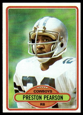 1980 Topps Preston Pearson Dallas Cowboys #95