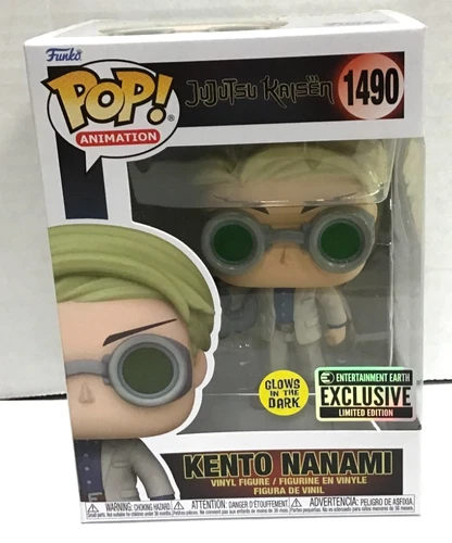 MA3 Funko Pop! Vinyl: Jujutsu Kaisen - Kento Nanami (Glow) - Entertainment Earth